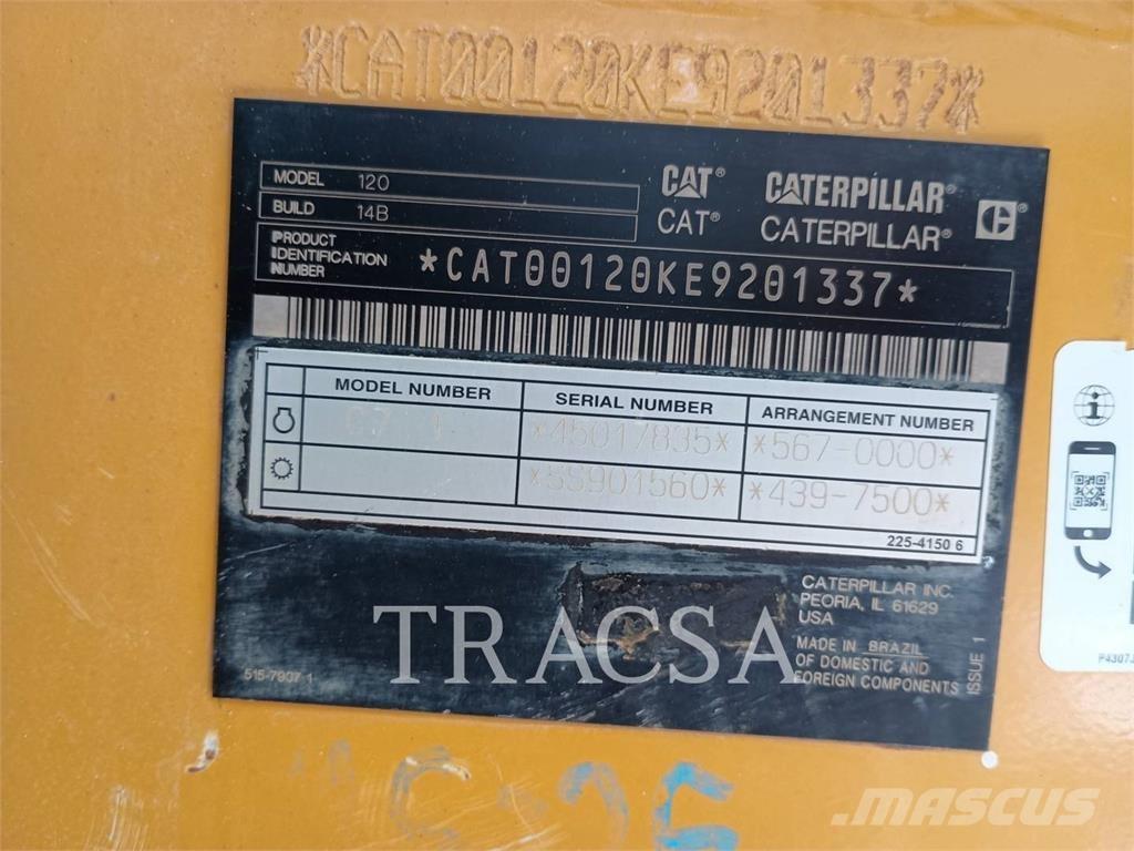 CAT 120 Motorgraders