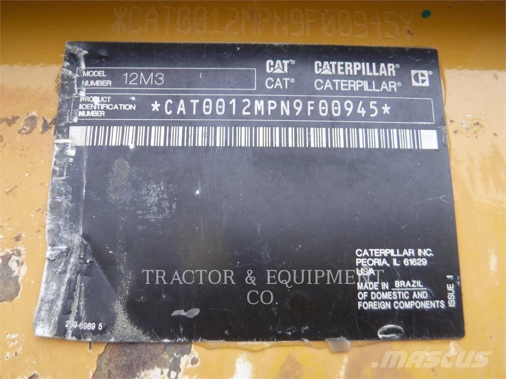 CAT 12M3 Motorgraders