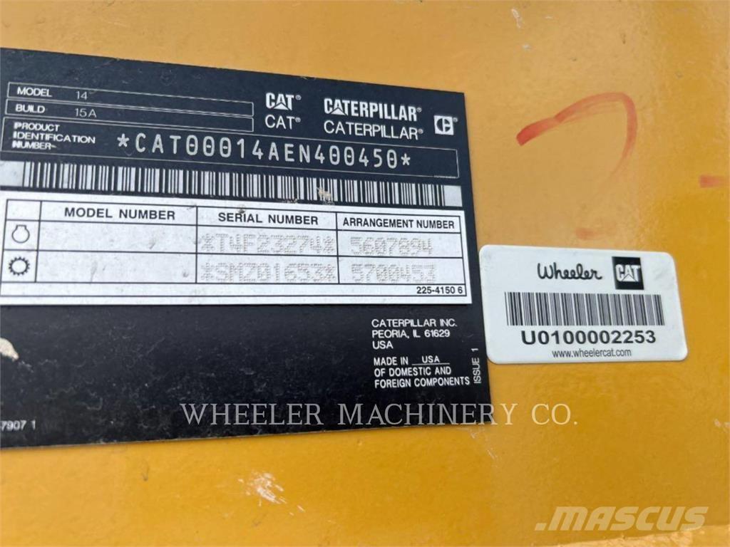 CAT 14 Motorgraders