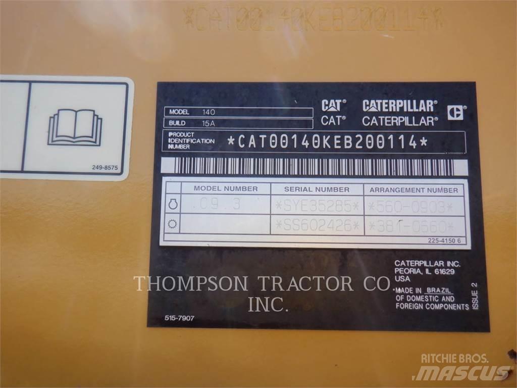 CAT 140 Motorgraders