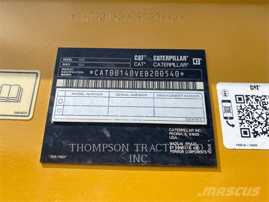 CAT 140 Motorgraders