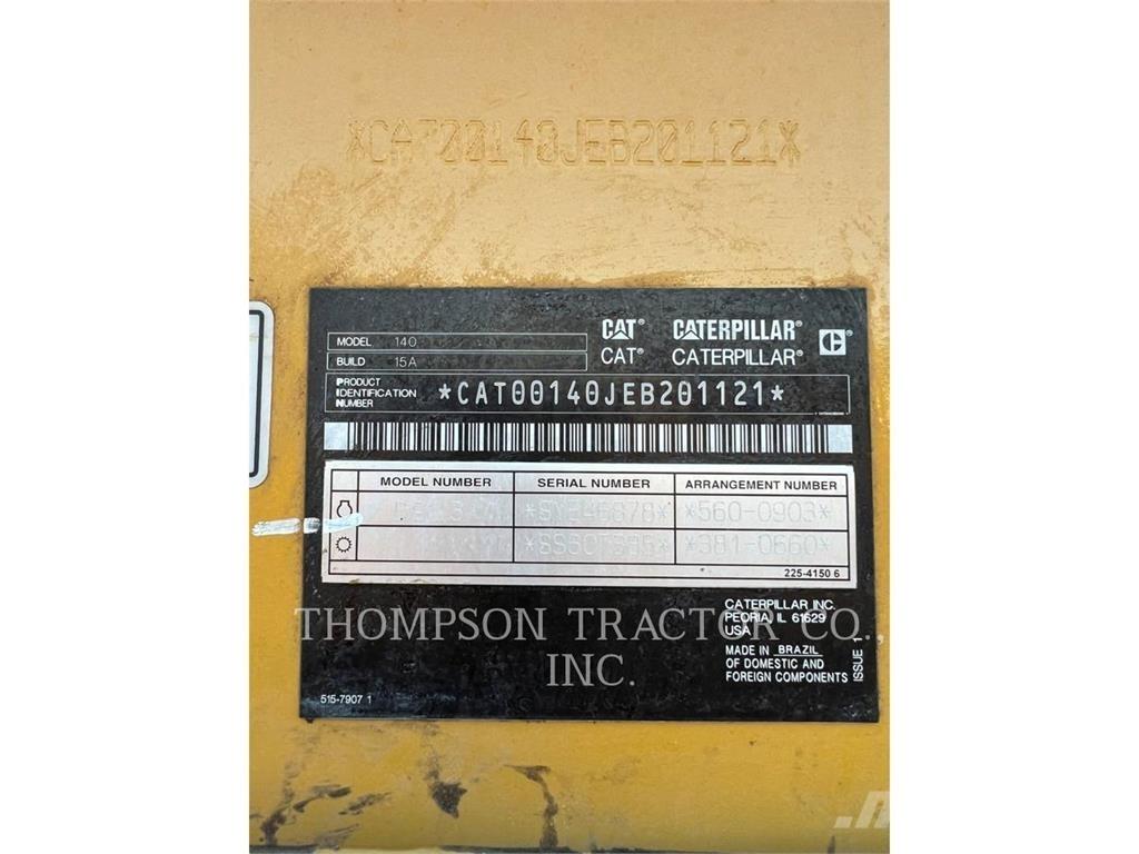 CAT 140 Motorgraders