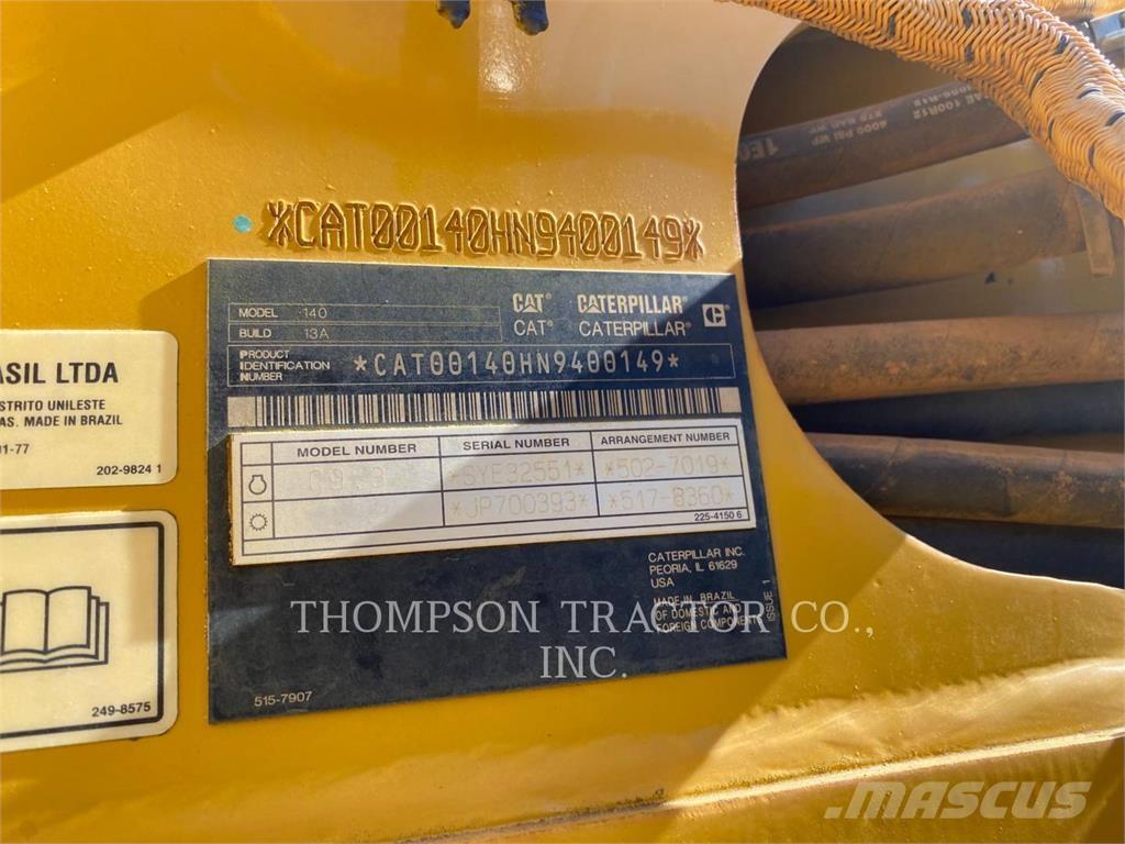 CAT 140 Motorgraders