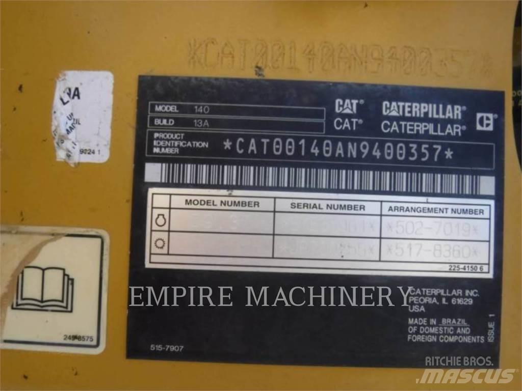 CAT 140-13 Motorgraders