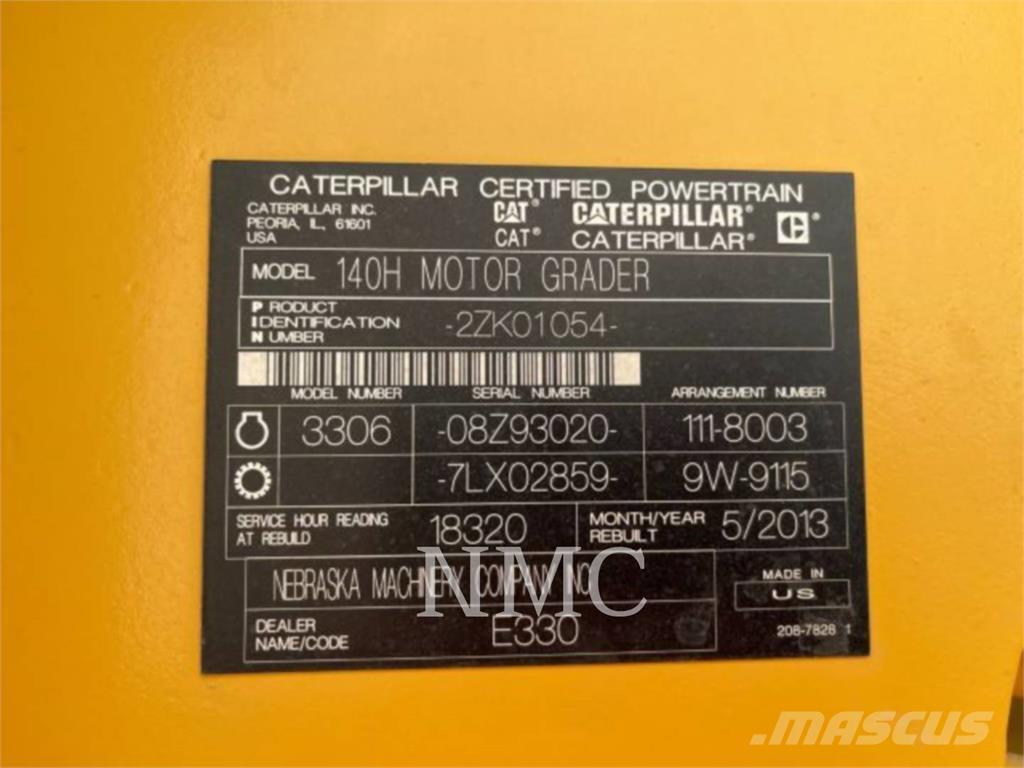 CAT 140HNA Motorgraders