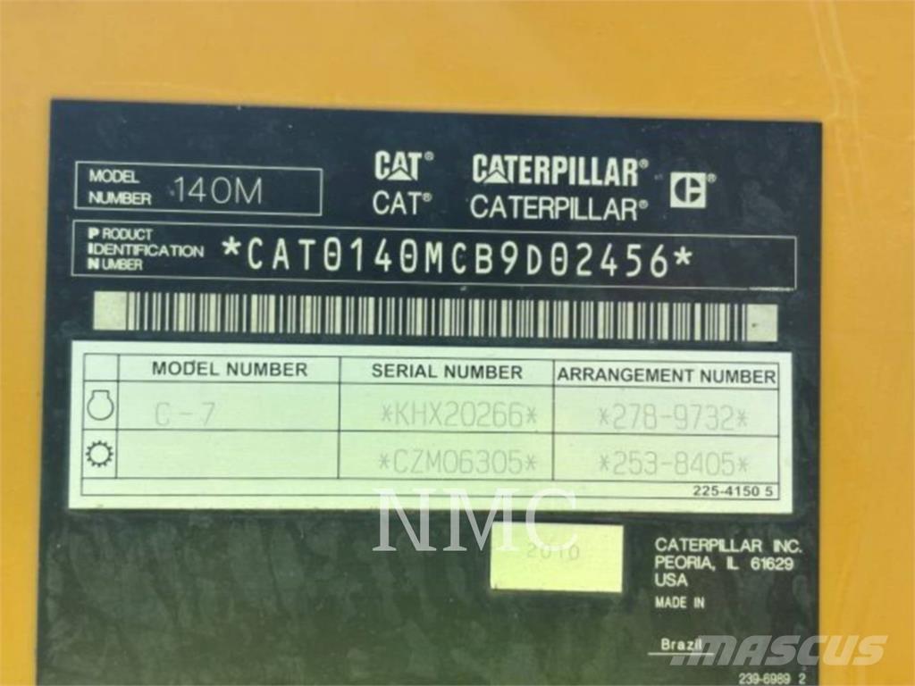 CAT 140M Motorgraders