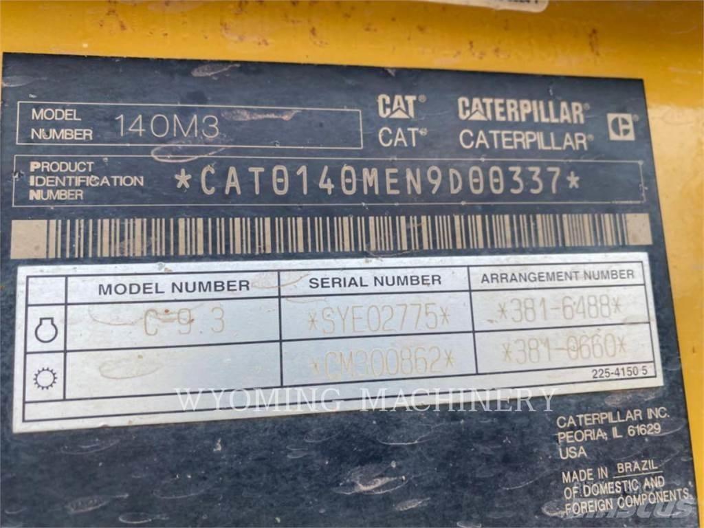 CAT 140M 3 Motorgraders