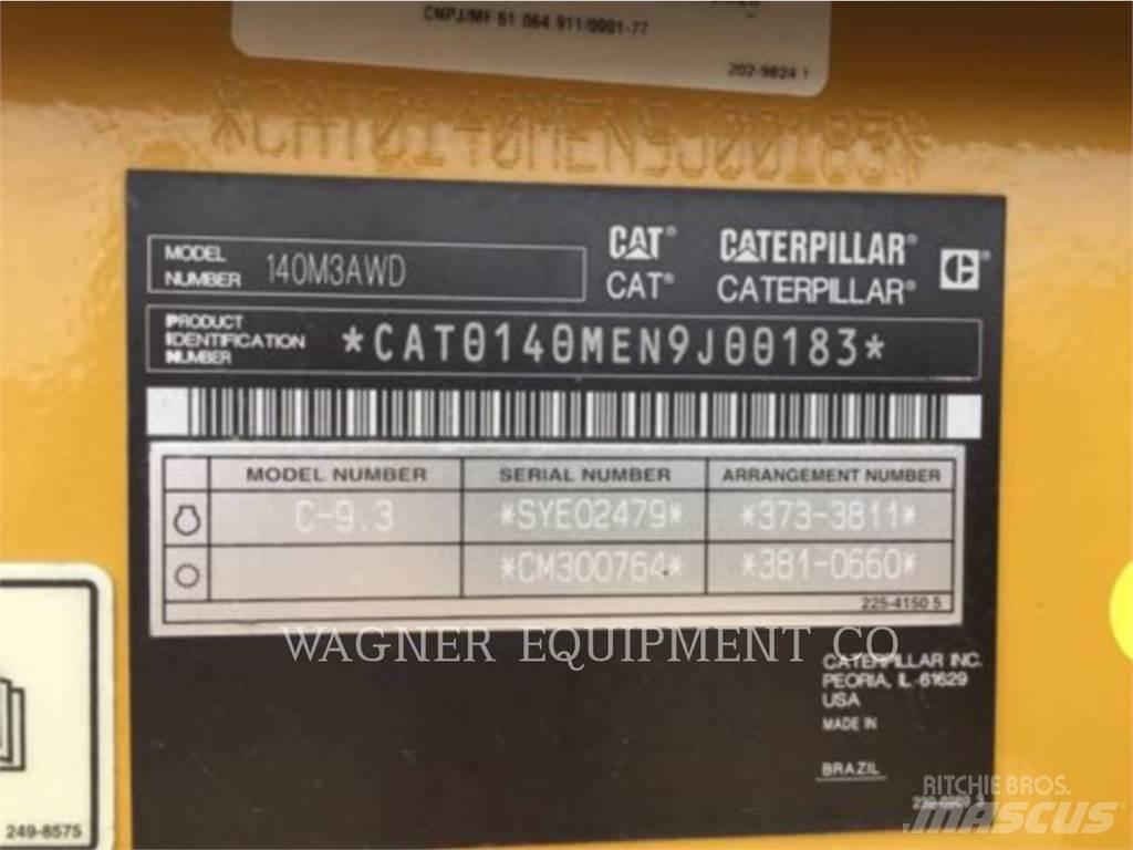 CAT 140M3 AWD Motorgraders