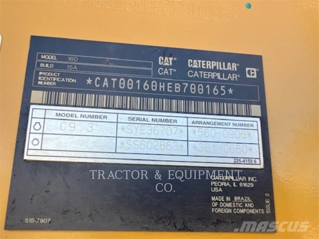 CAT 160-15AWD Motorgraders