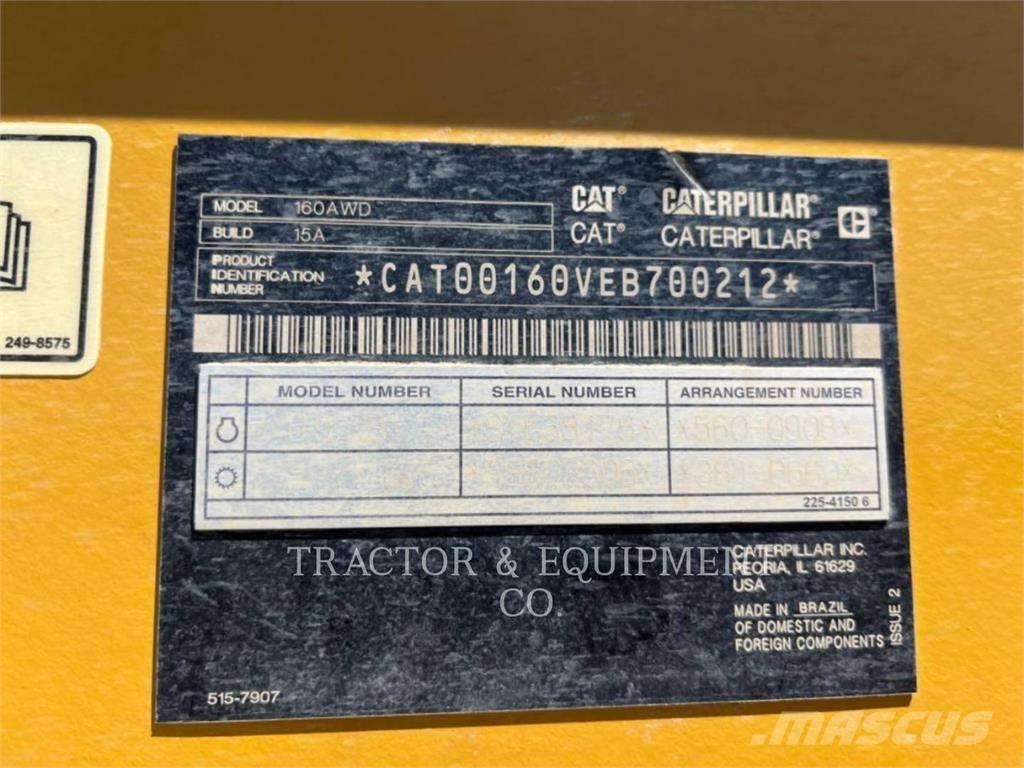 CAT 160 AWD Motorgraders