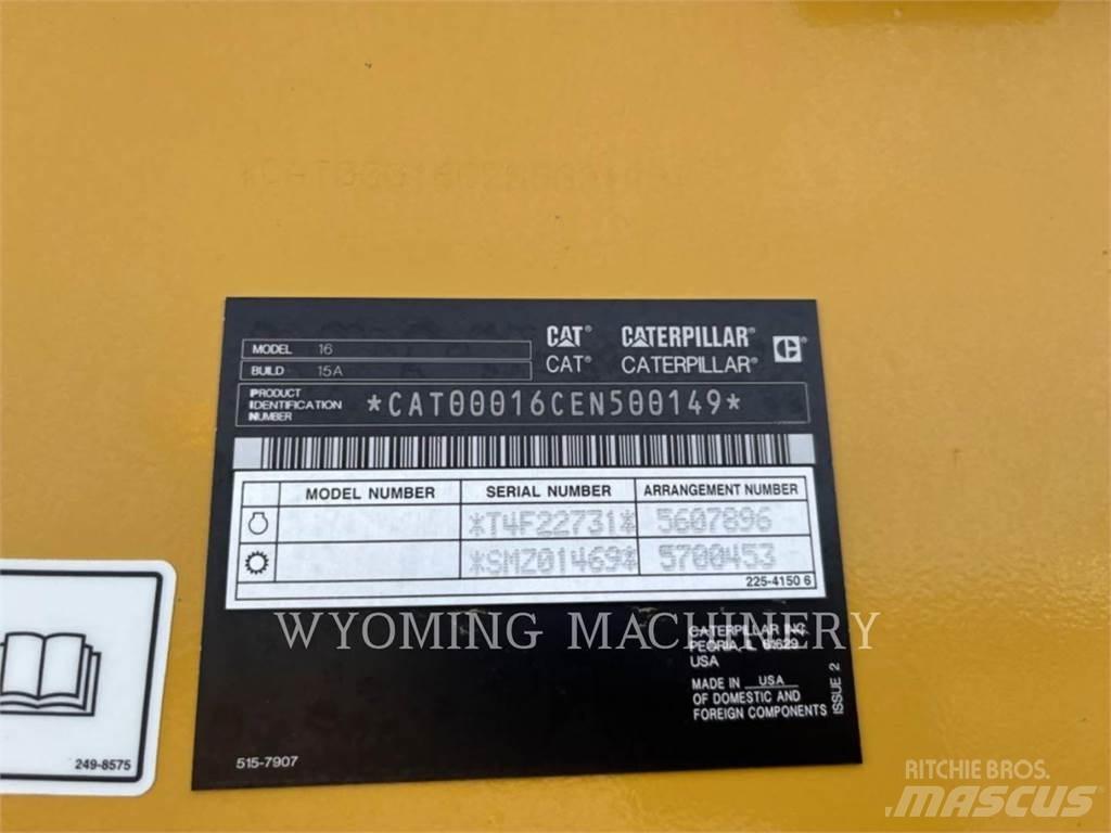 CAT 16JOY Motorgraders