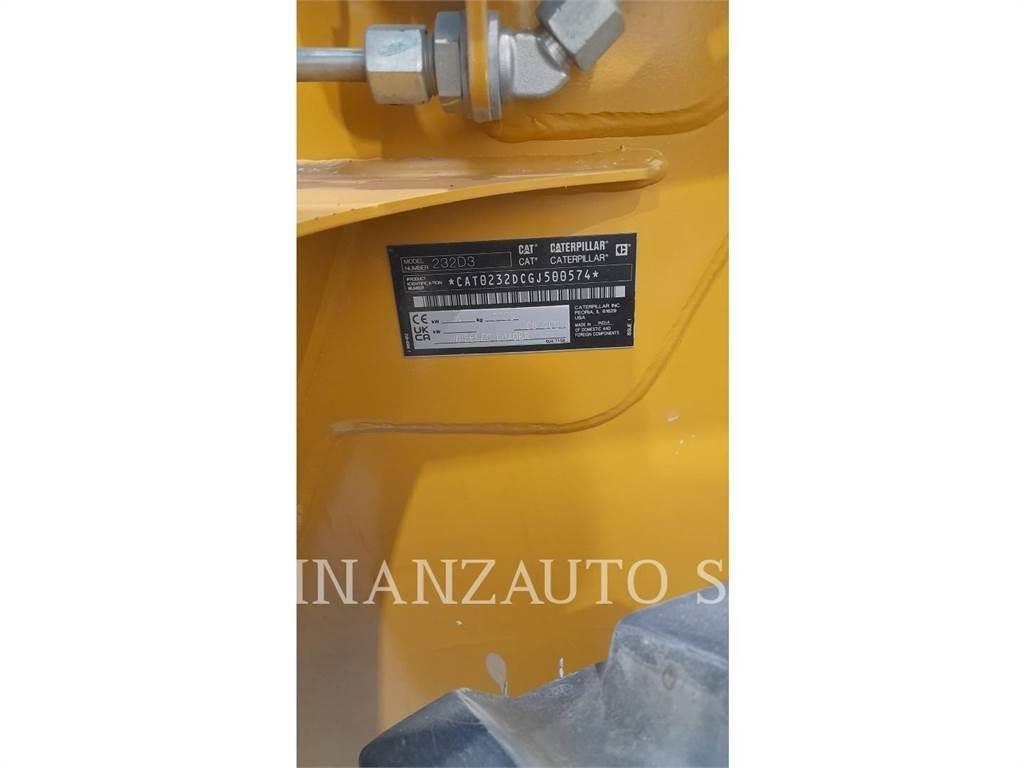 CAT 232D3 Mini Pale Gommate
