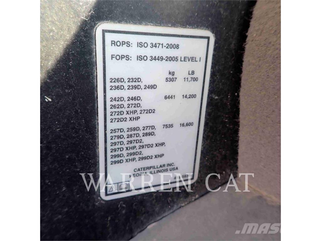CAT 236D Mini Pale Gommate