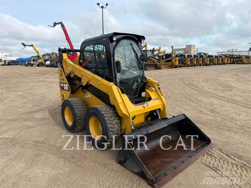 CAT 242D Mini Pale Gommate