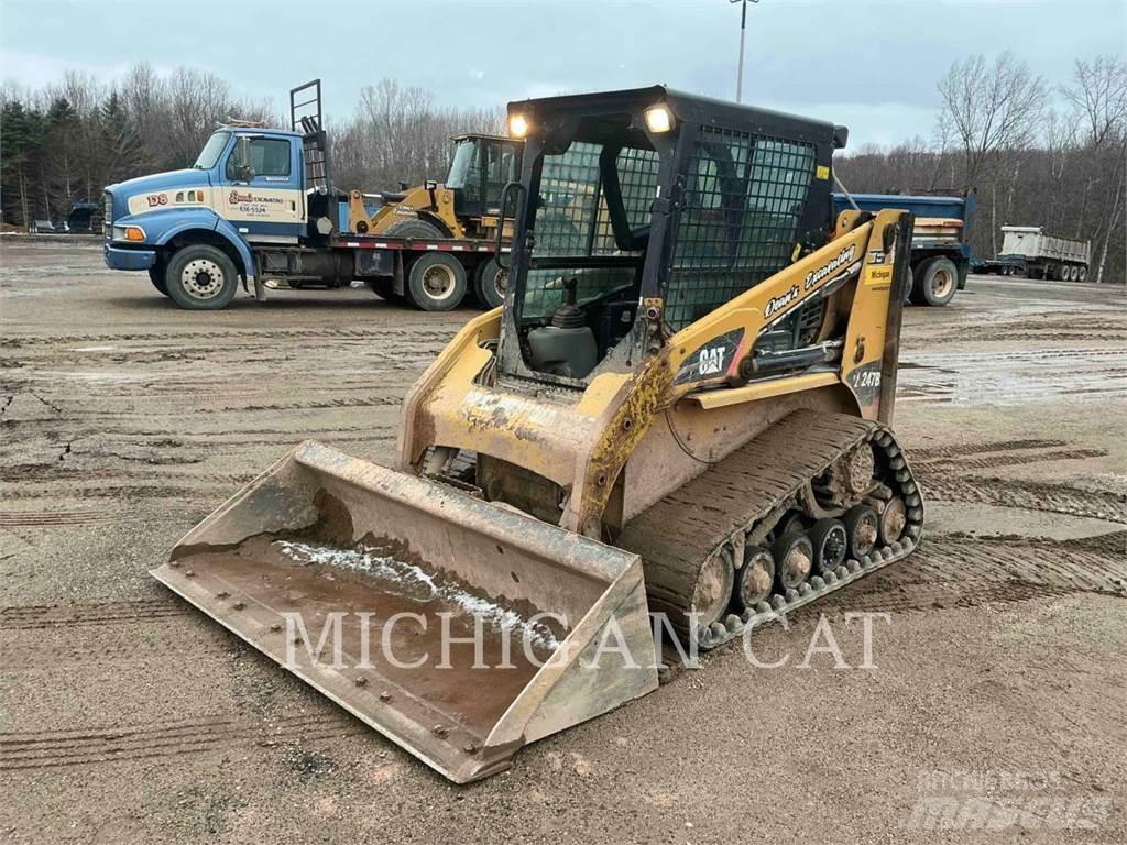 CAT 247B3 AQ Mini Pale Gommate