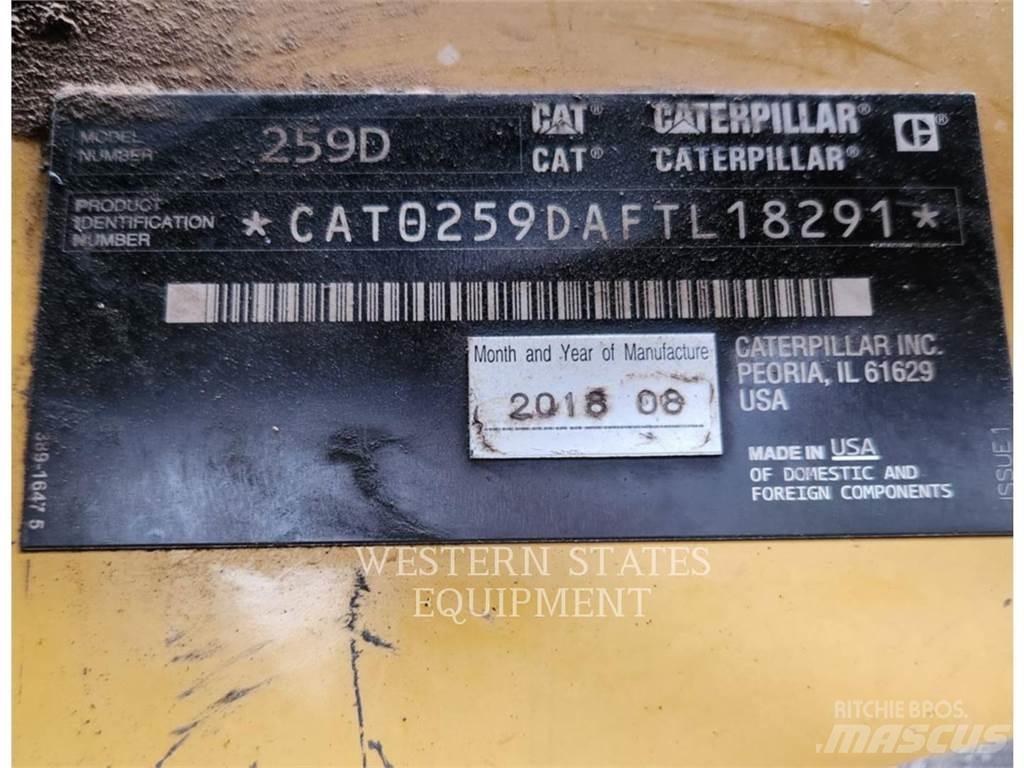 CAT 259D Mini Pale Gommate