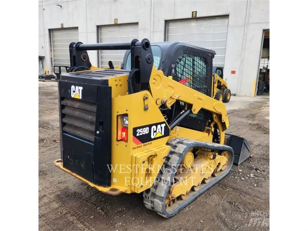 CAT 259D Mini Pale Gommate