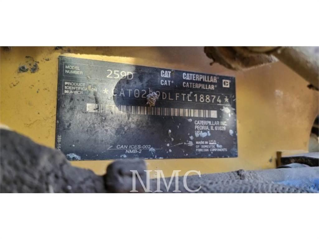 CAT 259D Mini Pale Gommate