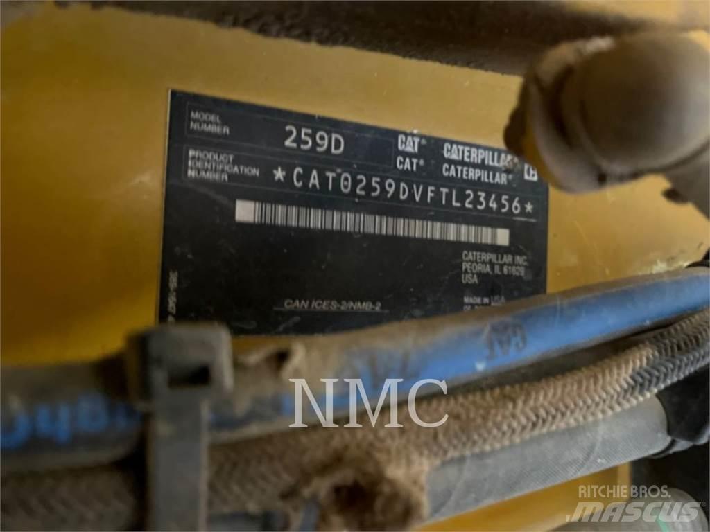 CAT 259D Mini Pale Gommate