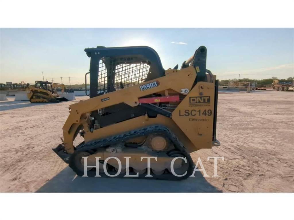 CAT 259D Mini Pale Gommate