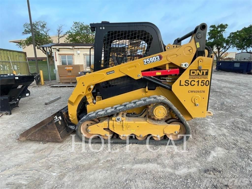 CAT 259D Mini Pale Gommate