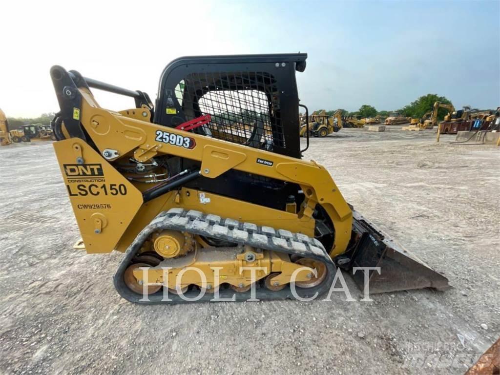 CAT 259D Mini Pale Gommate