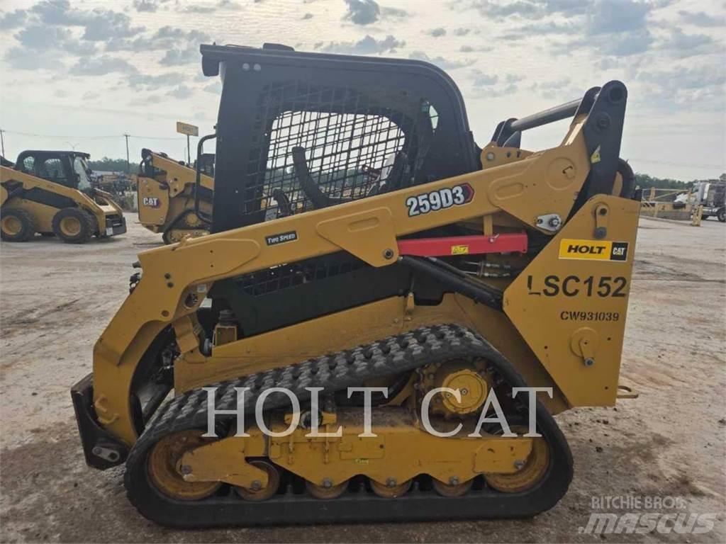 CAT 259D Mini Pale Gommate