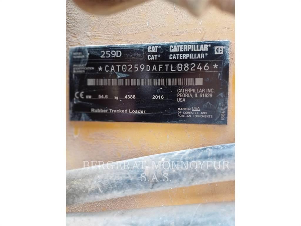 CAT 259D Pale cingolate