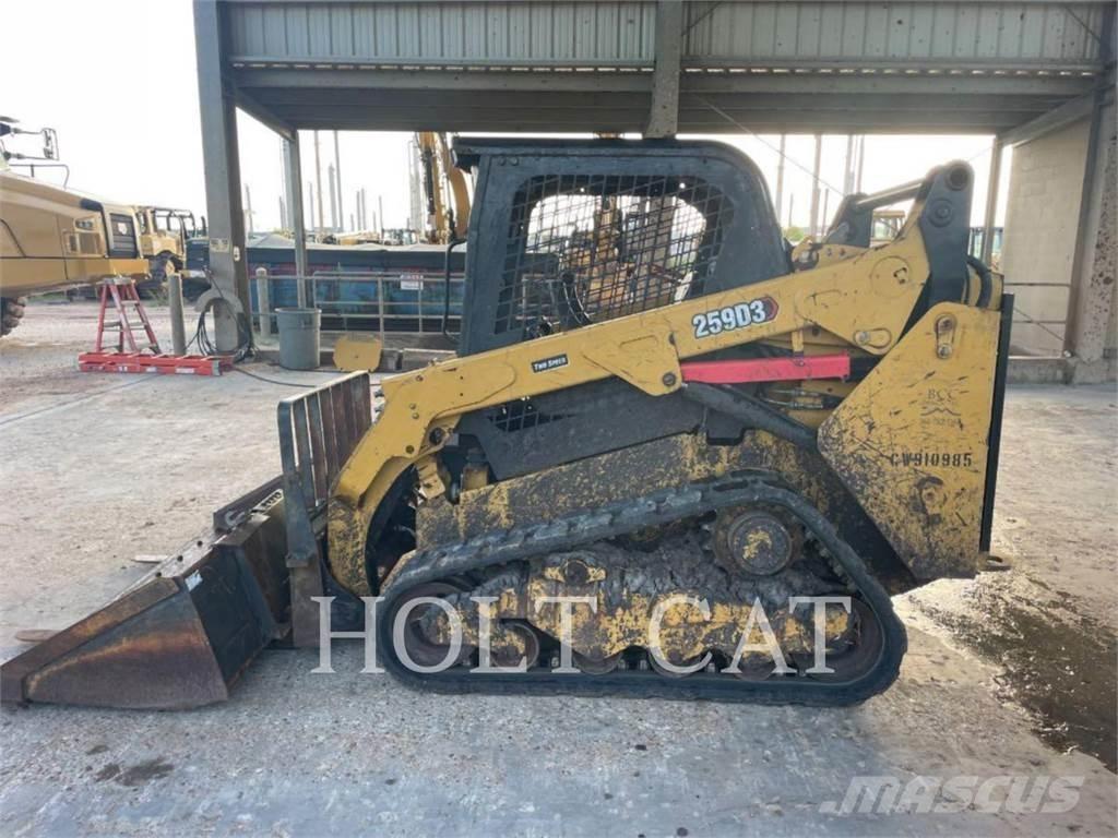 CAT 259D Mini Pale Gommate