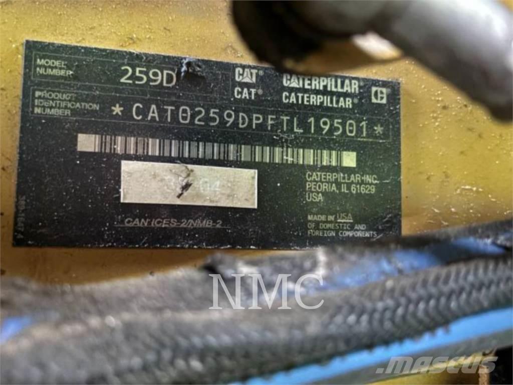 CAT 259D Mini Pale Gommate
