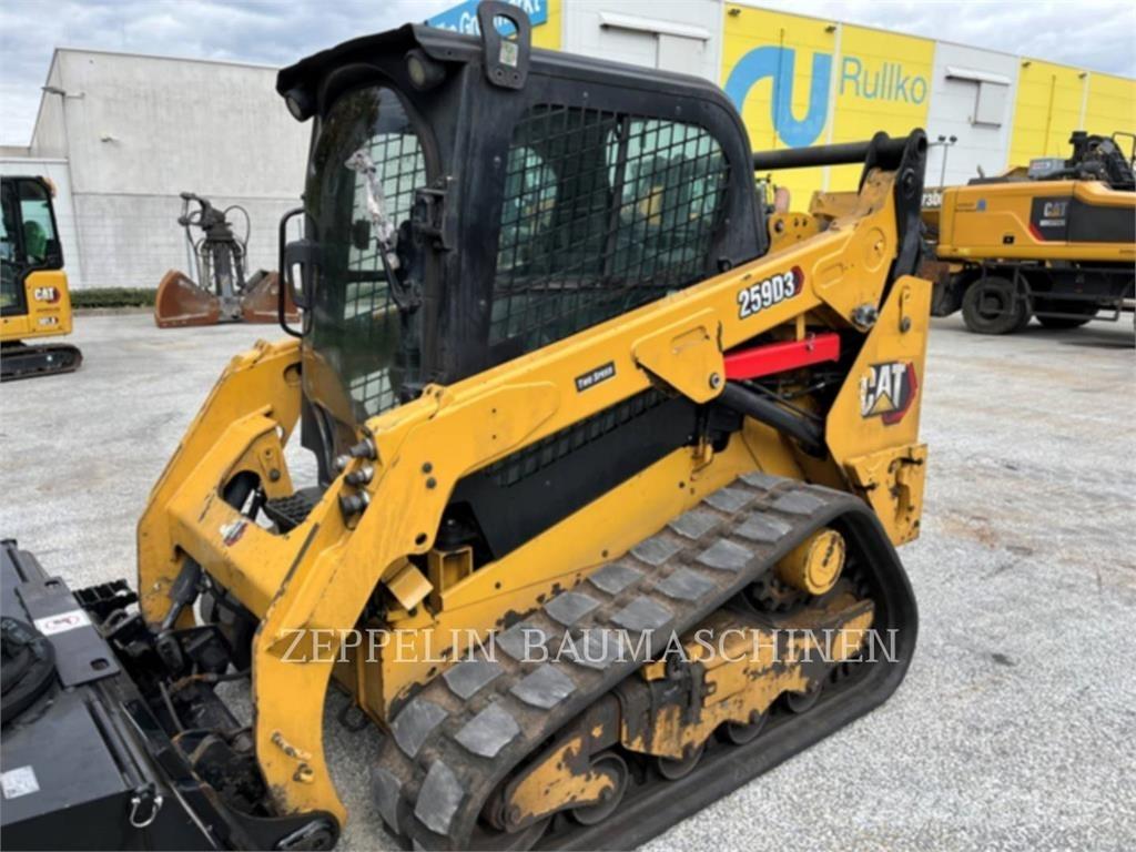 CAT 259D Mini Pale Gommate