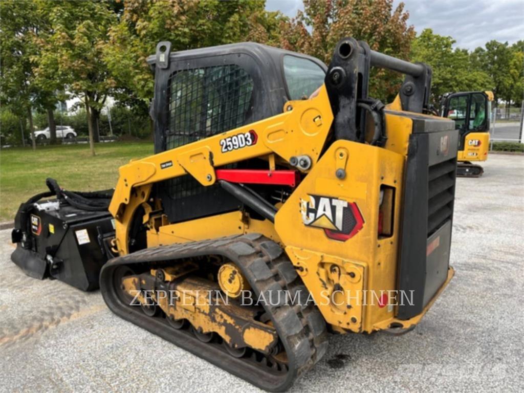 CAT 259D Mini Pale Gommate