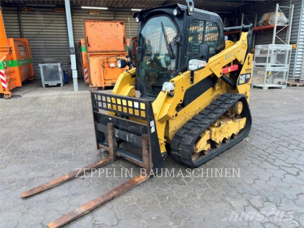 CAT 259D Mini Pale Gommate
