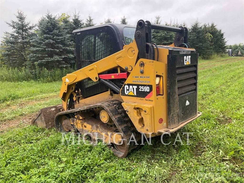 CAT 259D AHQ Mini Pale Gommate