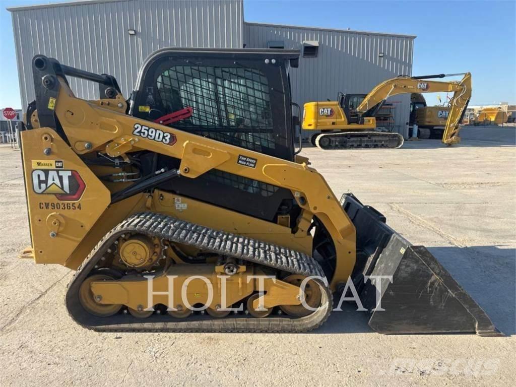 CAT 259D CAB Pale cingolate