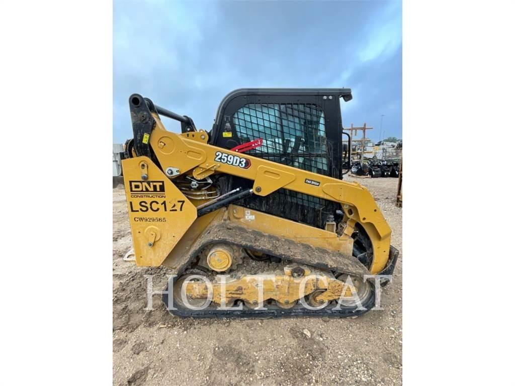 CAT 259D CAB Mini Pale Gommate