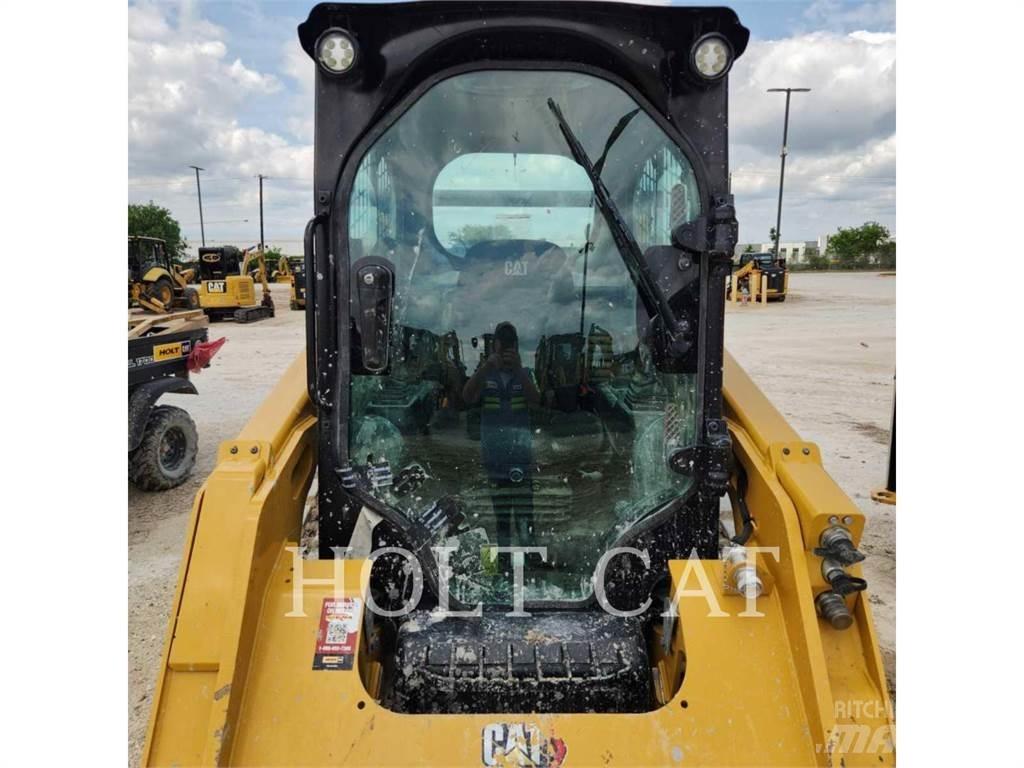 CAT 259D CAB Mini Pale Gommate