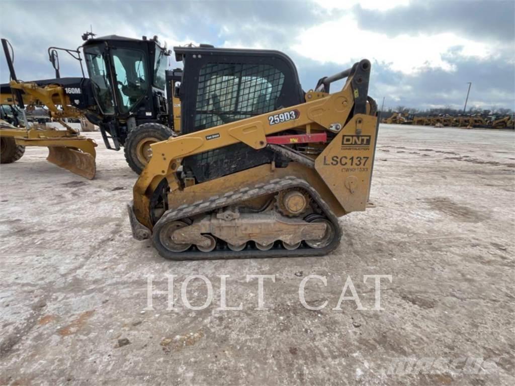 CAT 259D CAB Mini Pale Gommate
