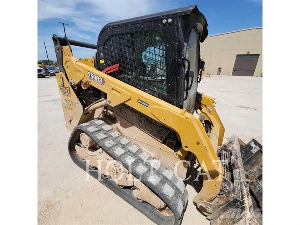 CAT 259D CAB Mini Pale Gommate
