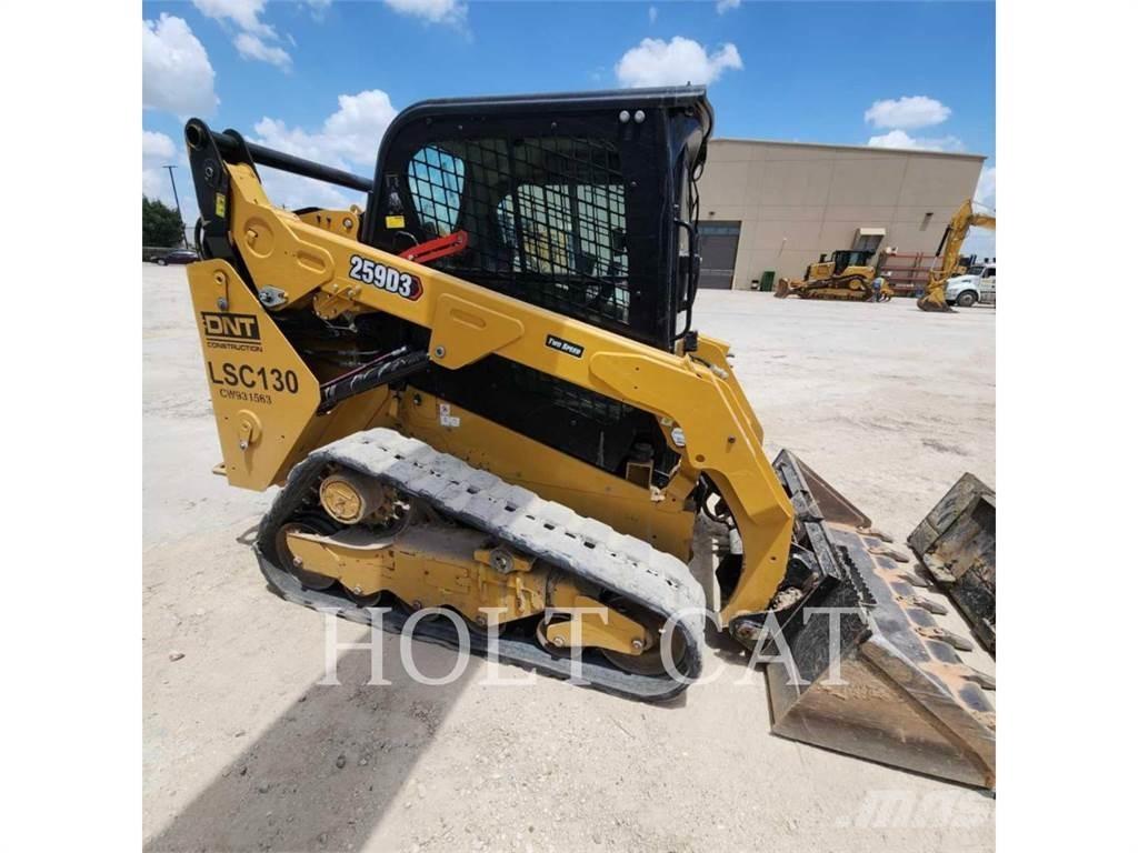 CAT 259D CAB Mini Pale Gommate