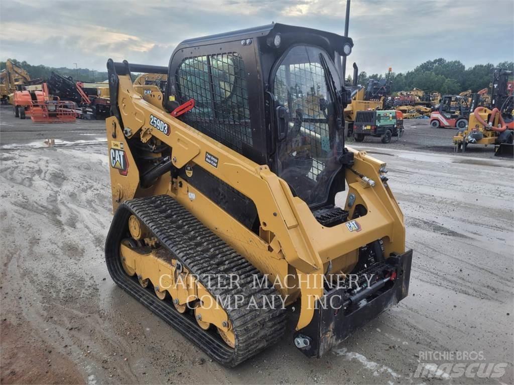 CAT 259D3 Mini Pale Gommate