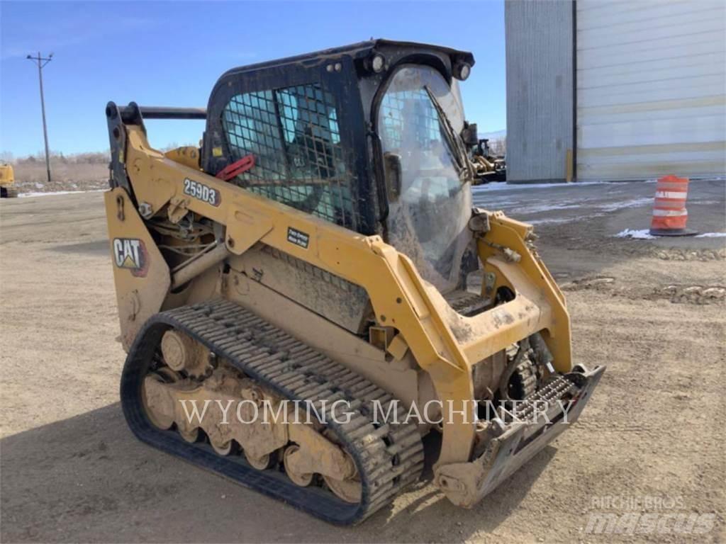 CAT 259D3 Mini Pale Gommate