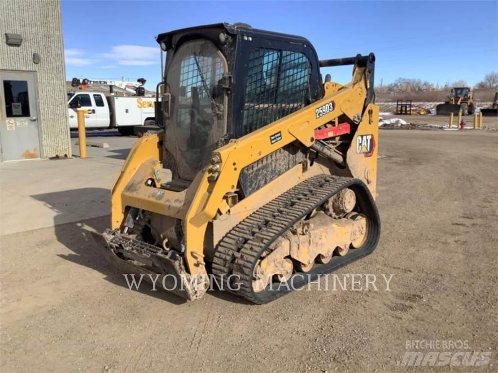CAT 259D3 Mini Pale Gommate