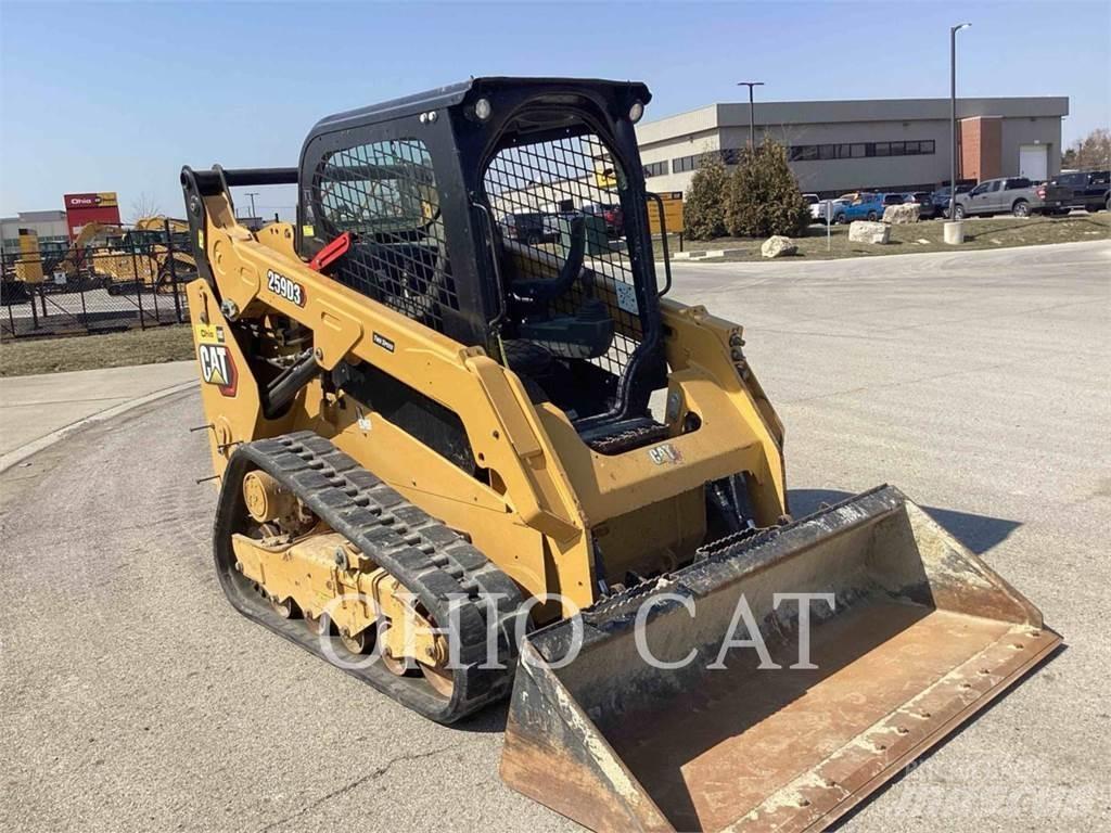 CAT 259D3 Mini Pale Gommate