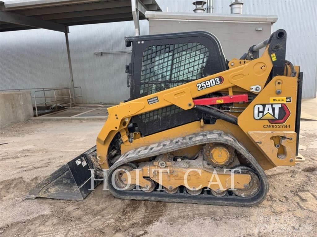 CAT 259D3 Mini Pale Gommate