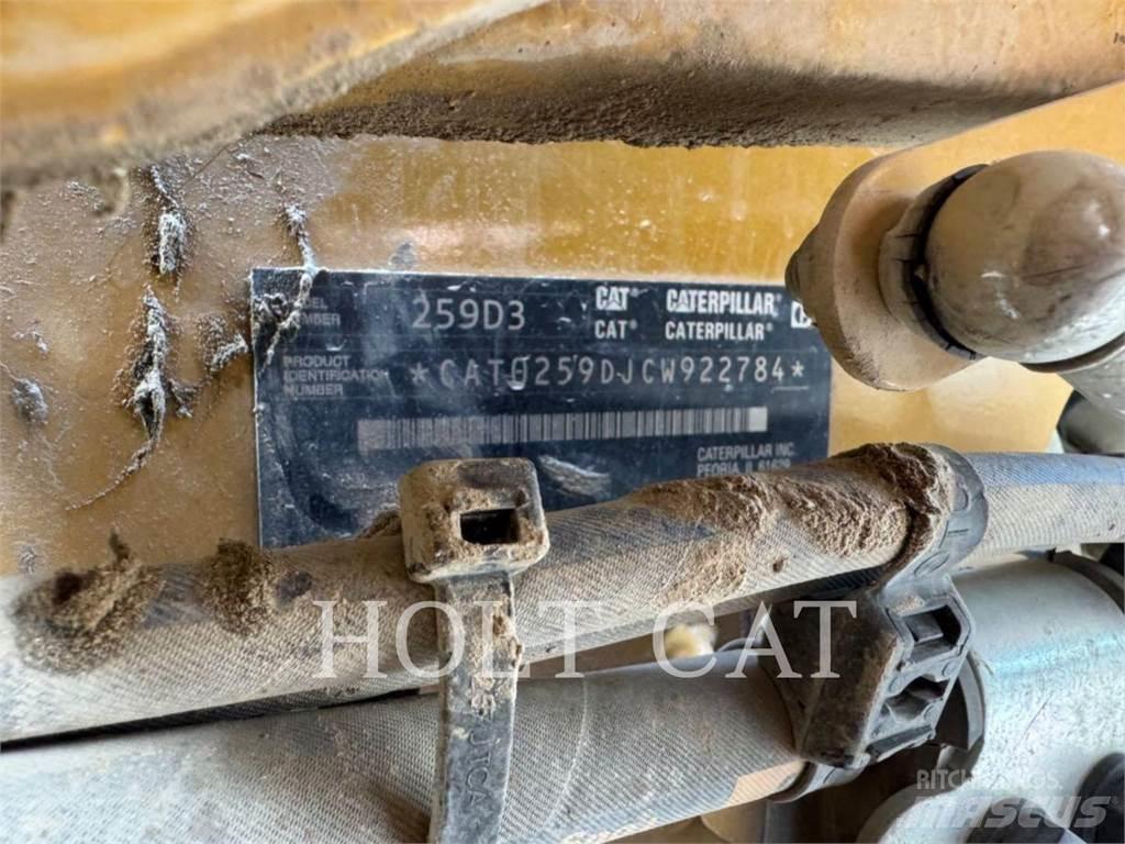 CAT 259D3 Mini Pale Gommate