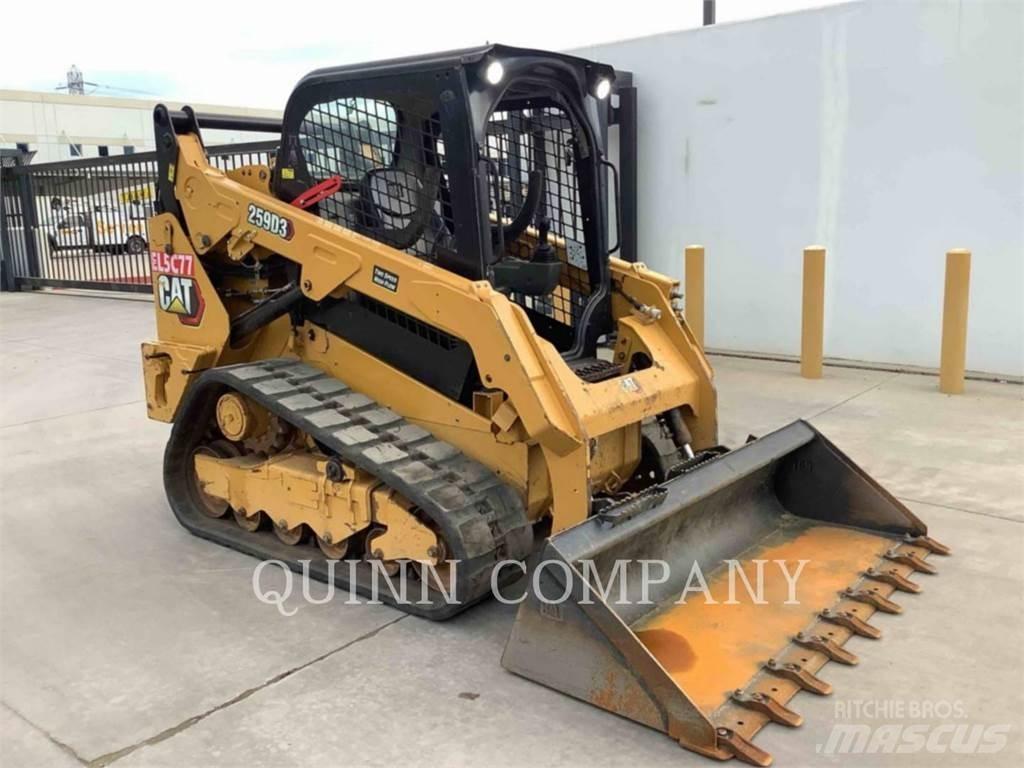 CAT 259D3 Mini Pale Gommate