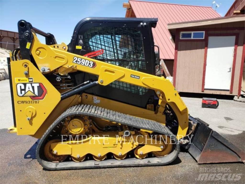 CAT 259D3 Mini Pale Gommate