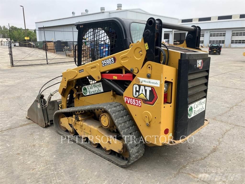 CAT 259D3 Mini Pale Gommate