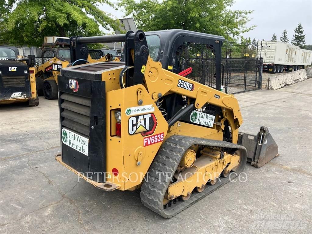 CAT 259D3 Mini Pale Gommate